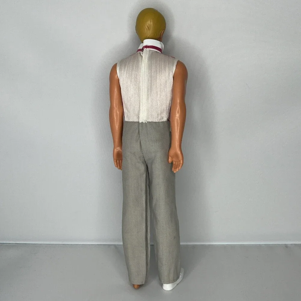 Vintage Barbie 1985 Dream Glow Superstar Ken Doll - AS IS - Missing a shoe